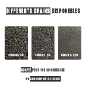 Disque abrasif double face Ø400 mm – Différents grains