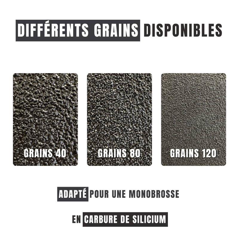 Disque abrasif double face Ø400 mm – Différents grains