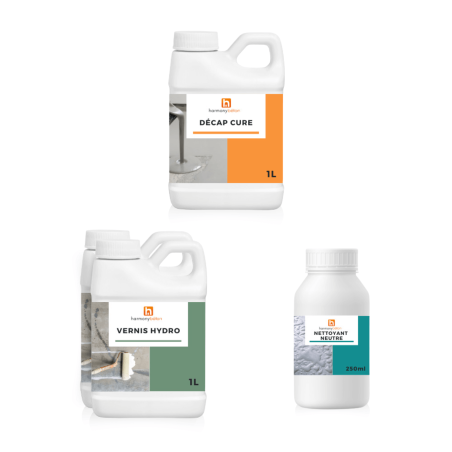 Hydro varnish kit with...