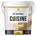 Béton ciré cuisine - Kit universel