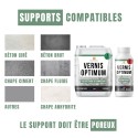 Supports compatibles vernis béton optimum