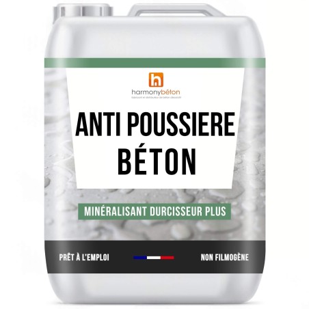 Anti poussière béton - Minéralisant durcisseur plus