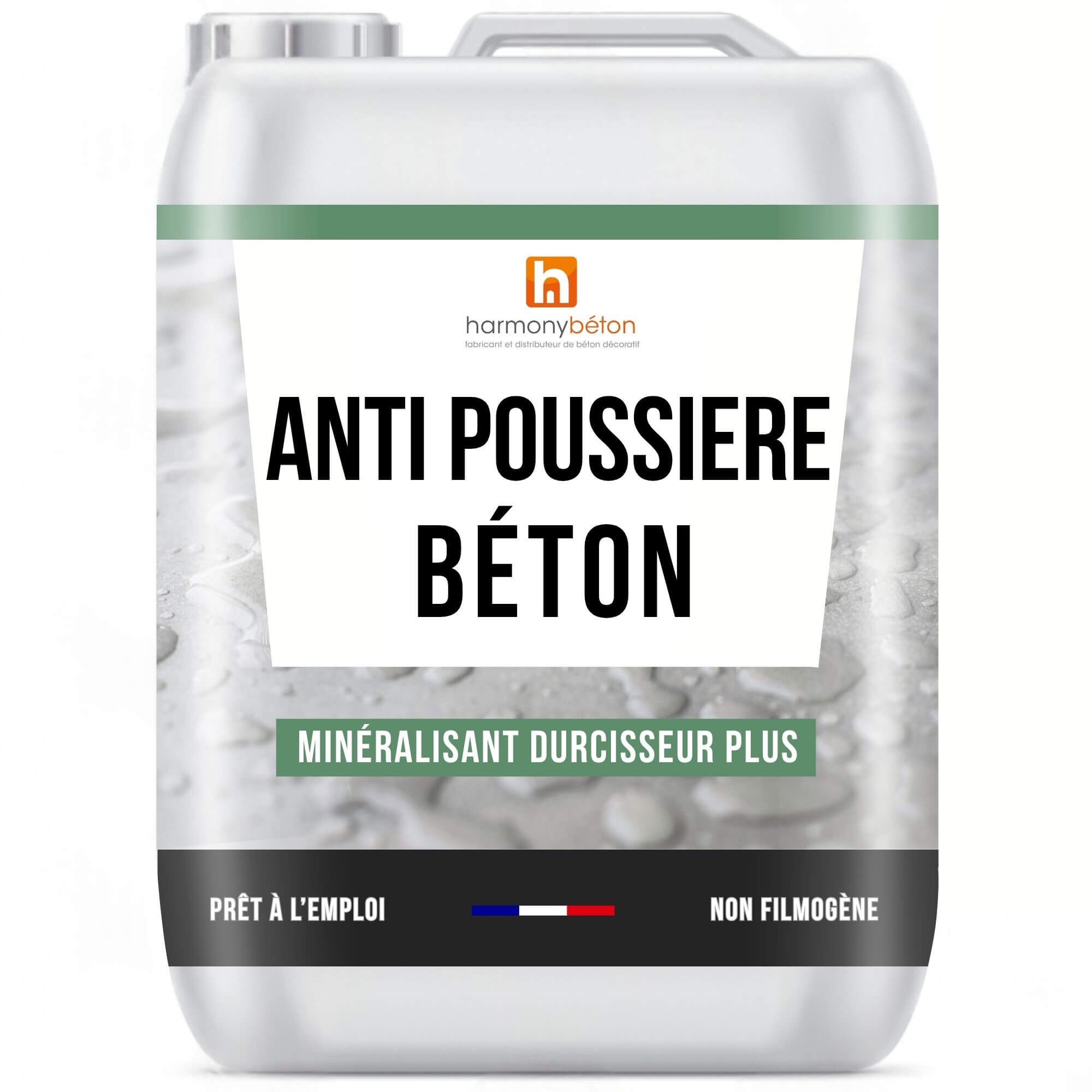 Anti poussière béton - Minéralisant Durcisseur Plus