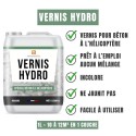 Avantages vernis Hydro® spécial béton