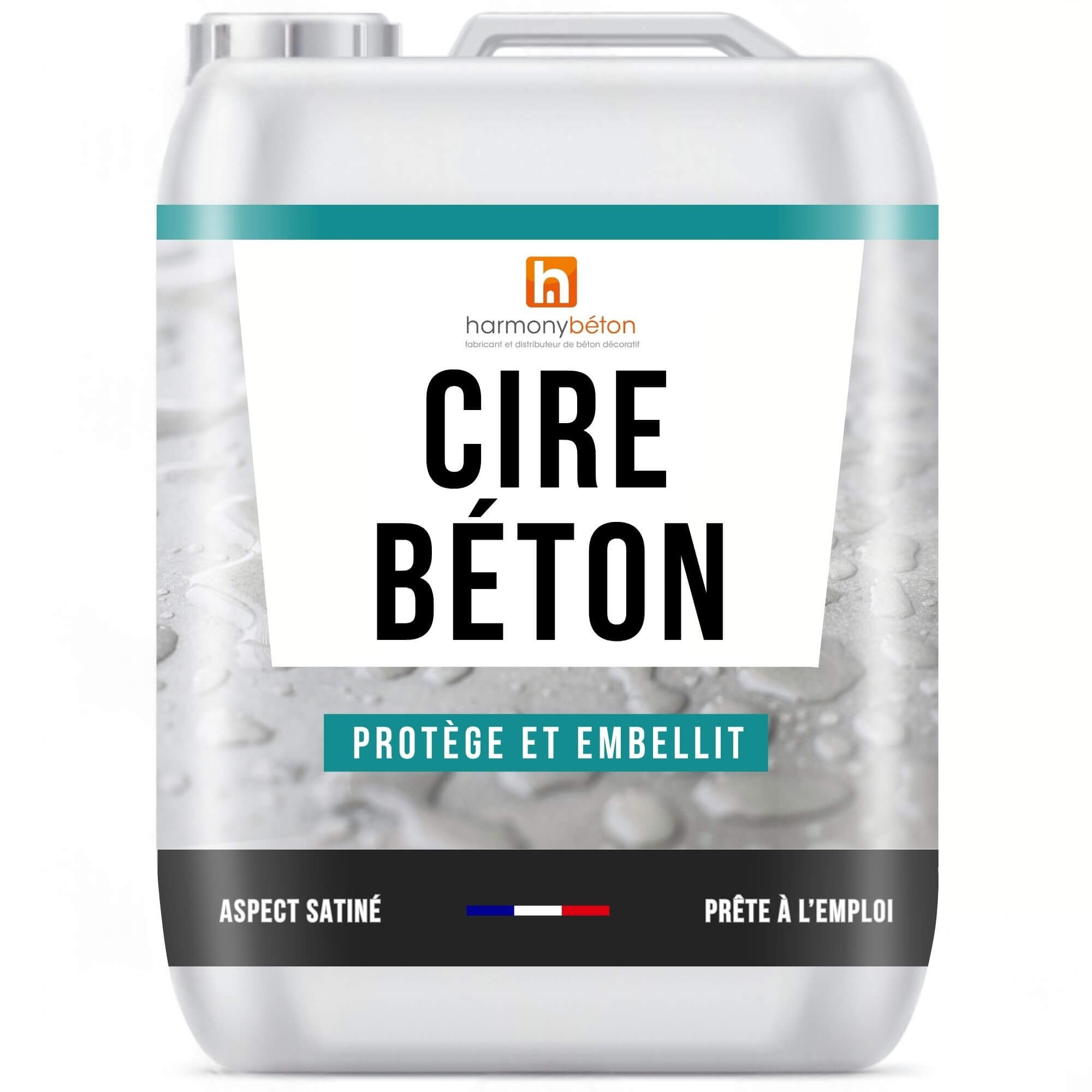 Cire pour béton
