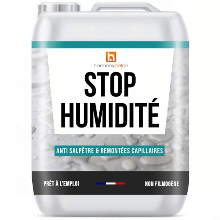 Stop humidité Minéralisant - Anti remontées d'humidité