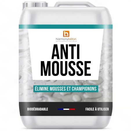 Anti-Mousse Professionnel Terrasse & Béton - Harmony Béton