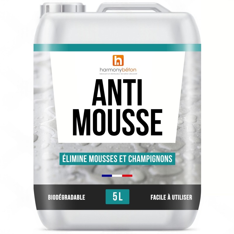 Anti-Mousse Professionnel Terrasse & Béton - 5 L