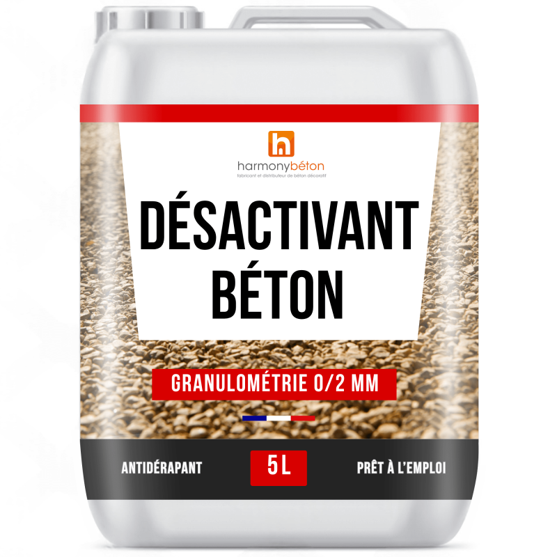 Béton désactivé - désactivant de surface 0/2 mm