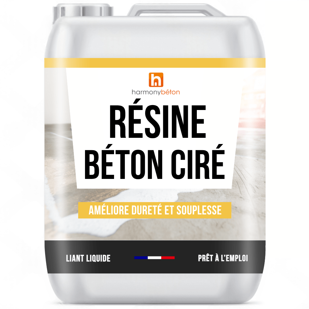 Résine pour béton ciré