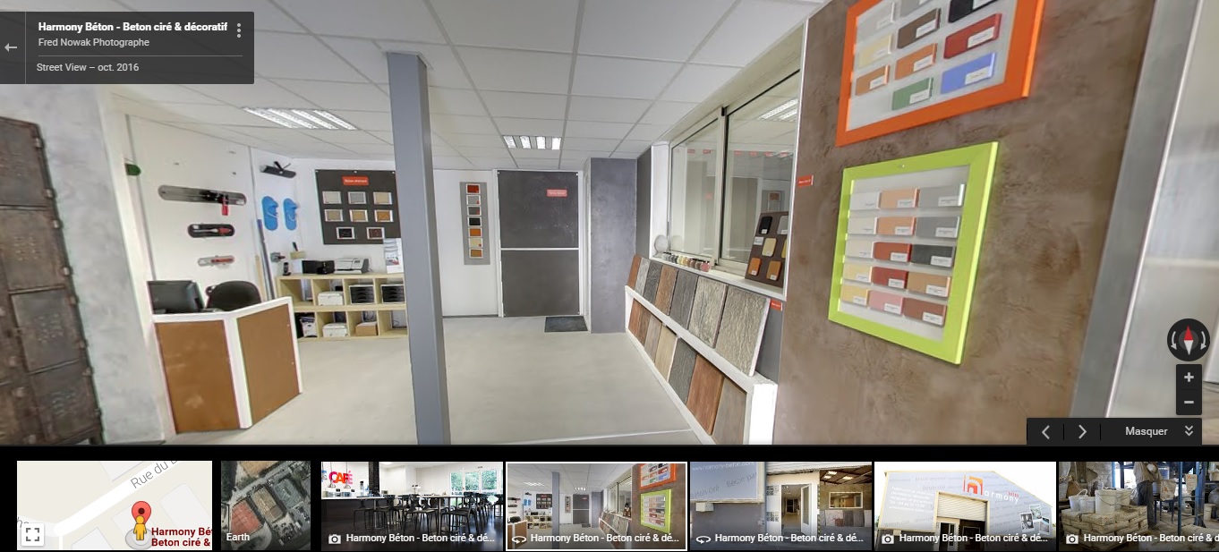 Google Business View - Harmony Béton