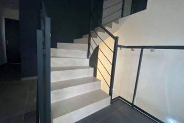 béton ciré escalier