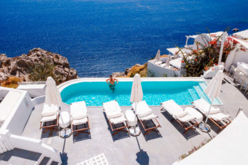 piscine béton ciré
