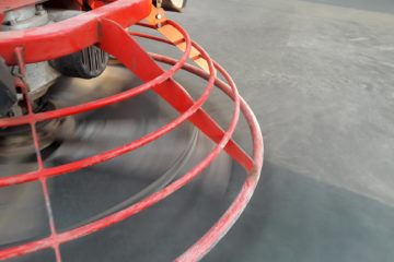 béton à hélicoptère