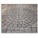 Matrice imitation Cercle pavé 80 cm