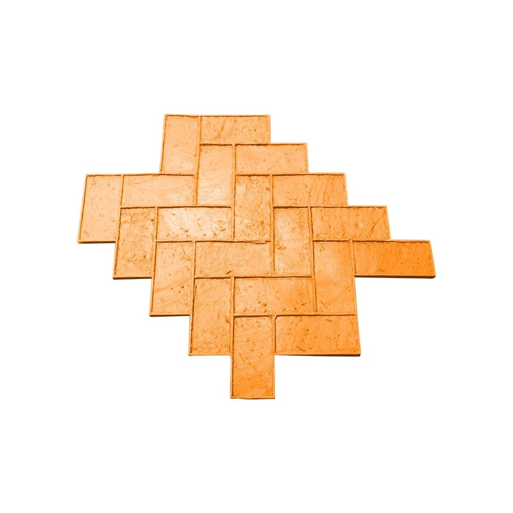 Imitation Bricks in a chevron