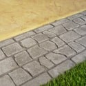 Imitation mosaic border