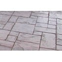 Matrice opus Ashlar slate rotative