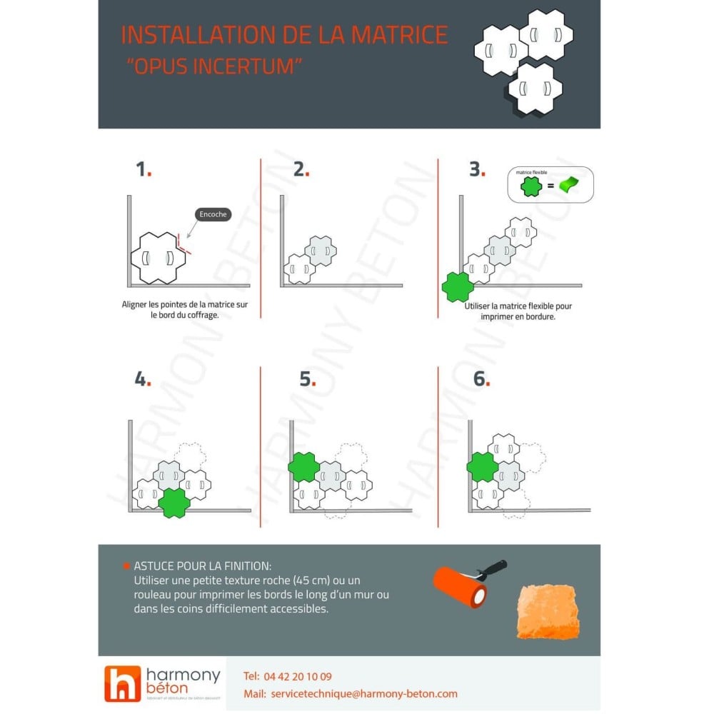 Matrice imitation Opus incertum