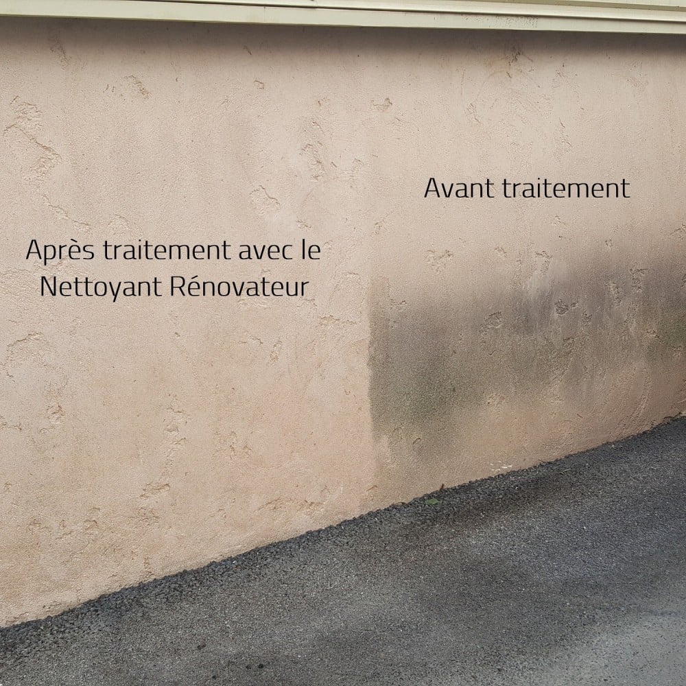 Cleaner Renovator surface floor - wall - facade