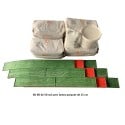 Imprinted concrete kit - Parquet - blades of 15 cm