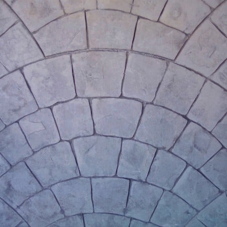 Imprinted concrete kit - Parisian Cobblestones
