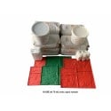 Imprinted concrete kit - Opus Romano