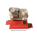 Kit béton empreinte aspect Bois - Lame de 25 cm