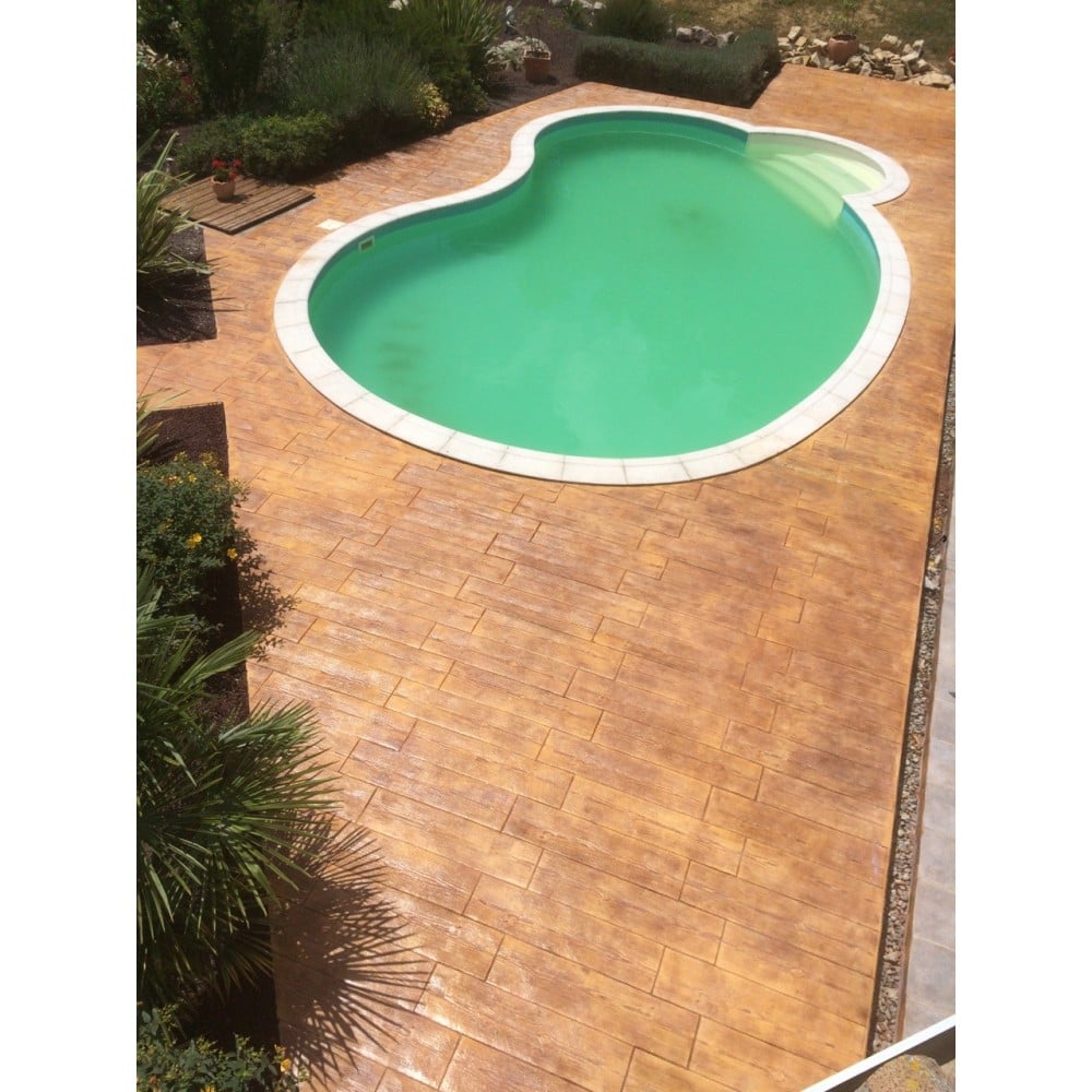 Béton empreinte fin 0/2