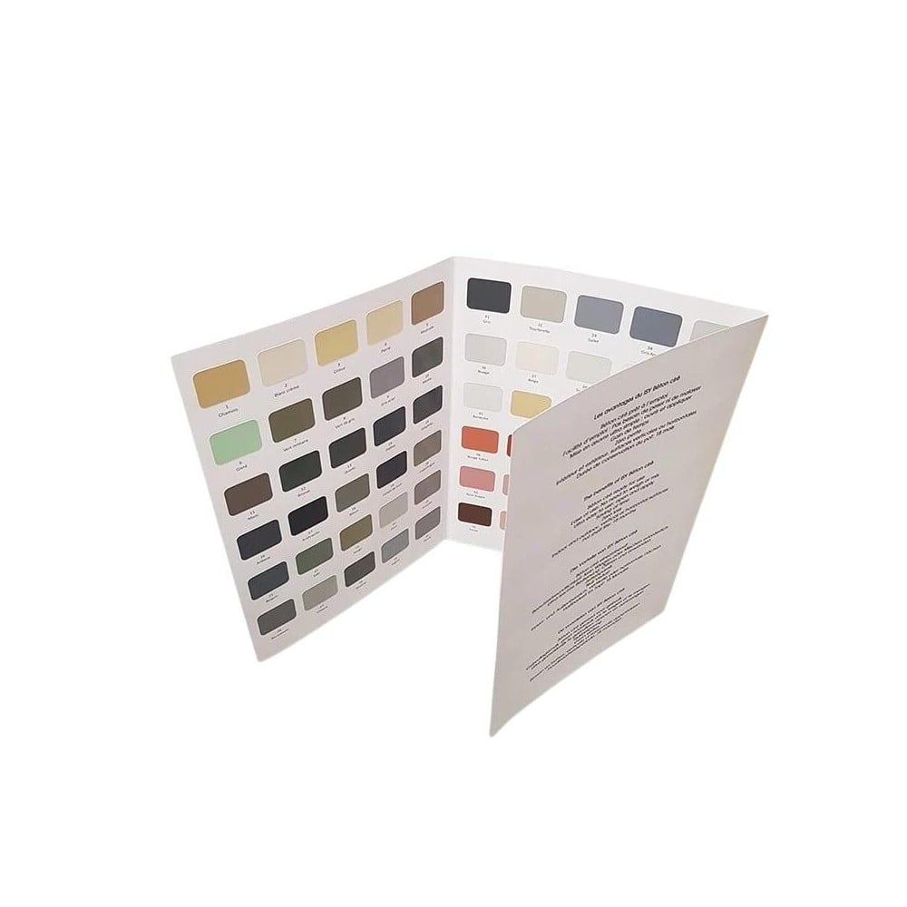 ISY Microtopping Color Chart