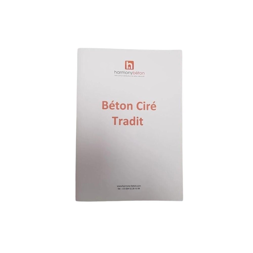 Tradit Béton Ciré Color Chart