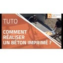 Béton empreinte fin 0/2