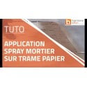 Trame papier Rosace