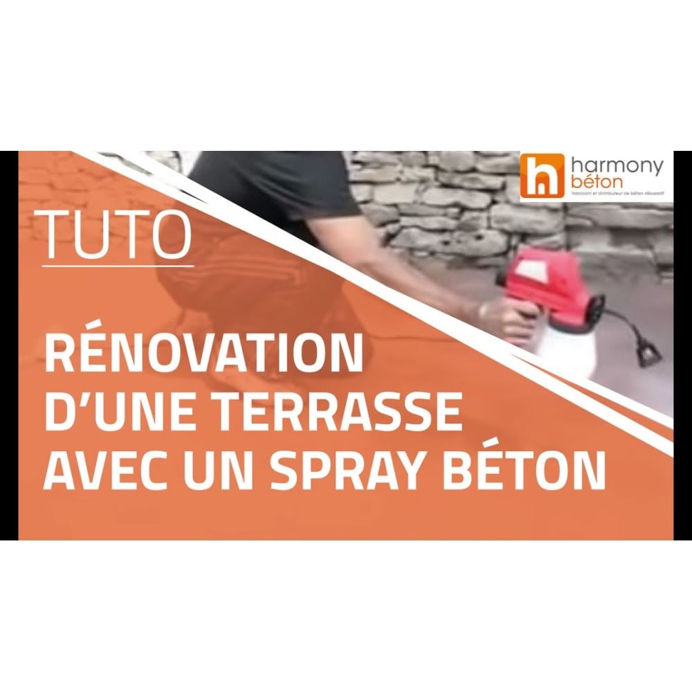 Spray mortier