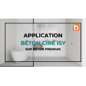 Kit ISY Béton ciré pour Cheminée