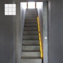 Béton ciré escalier carrelé - couleur BC04