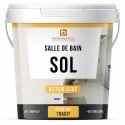 Béton ciré sol salle de bain - Kit complet