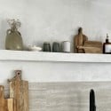 Béton ciré mur cuisine - couleur BC02