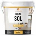 Béton ciré sol cuisine - Kit complet