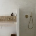Béton ciré salle de bain universel - douche couleur BC09