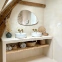 Béton ciré salle de bain universel - meuble couleur BC09