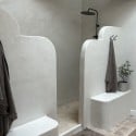 Béton ciré salle de bain universel - douche couleur BC02