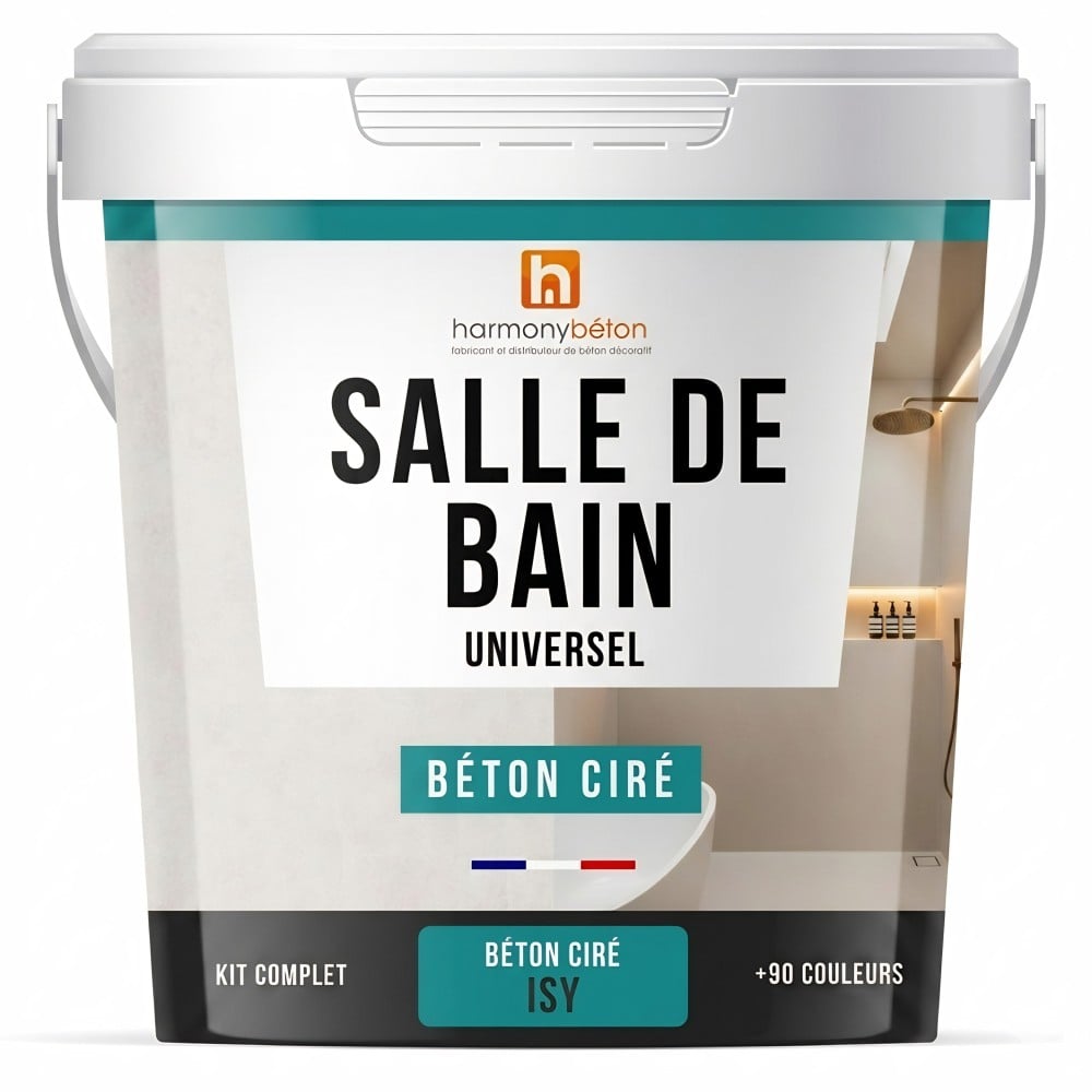 Béton ciré ISY salle de bain - Kit universel
