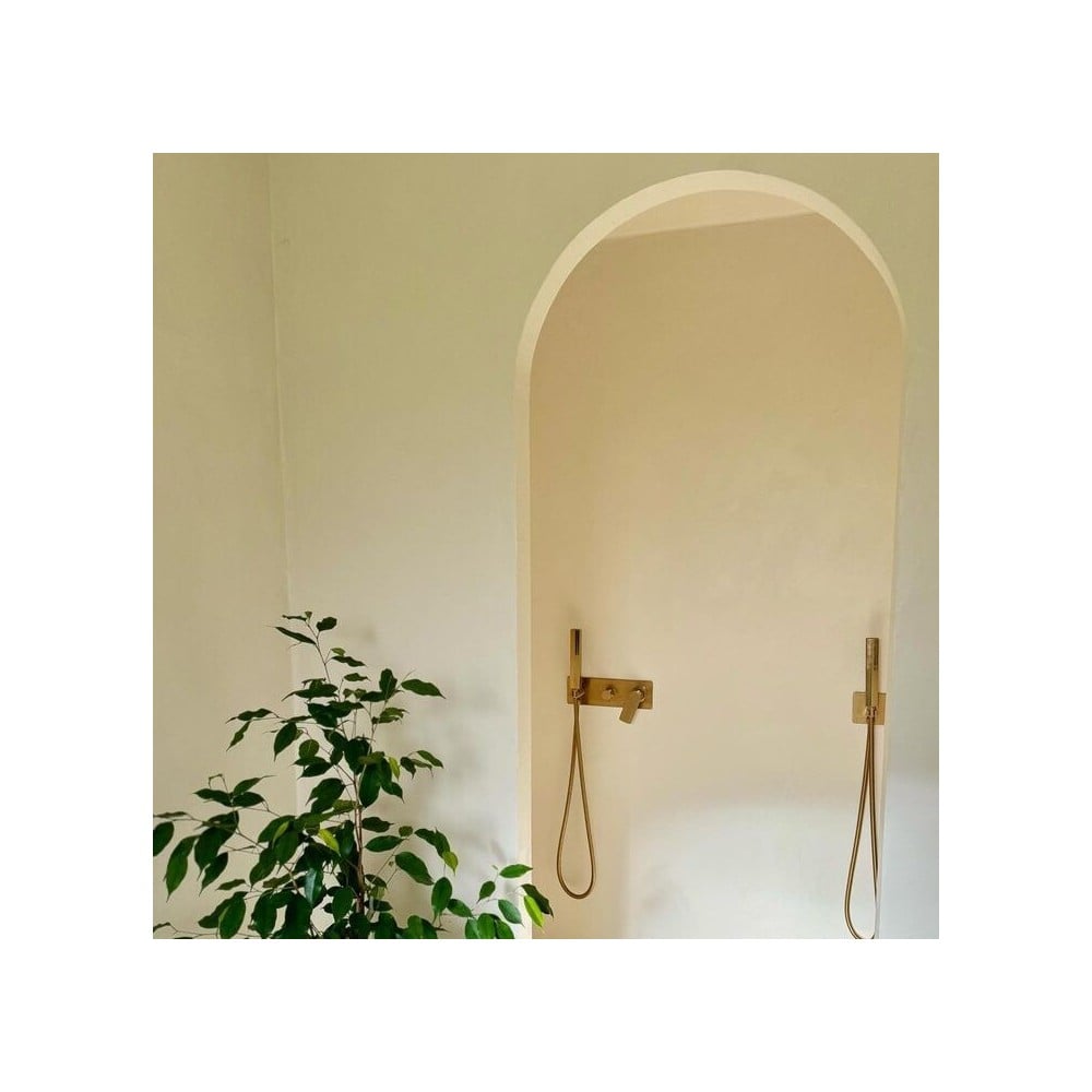 Béton ciré ISY douche avec étanchéité - kit complet - couleur 2. Blanc crème