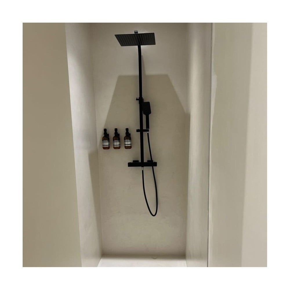 Béton ciré ISY douche avec étanchéité - kit complet - couleur 36. Nuage