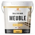 Béton ciré meuble vasque et douche - Kit complet béton ciré