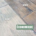 Avant/Après enviro vernis coloré