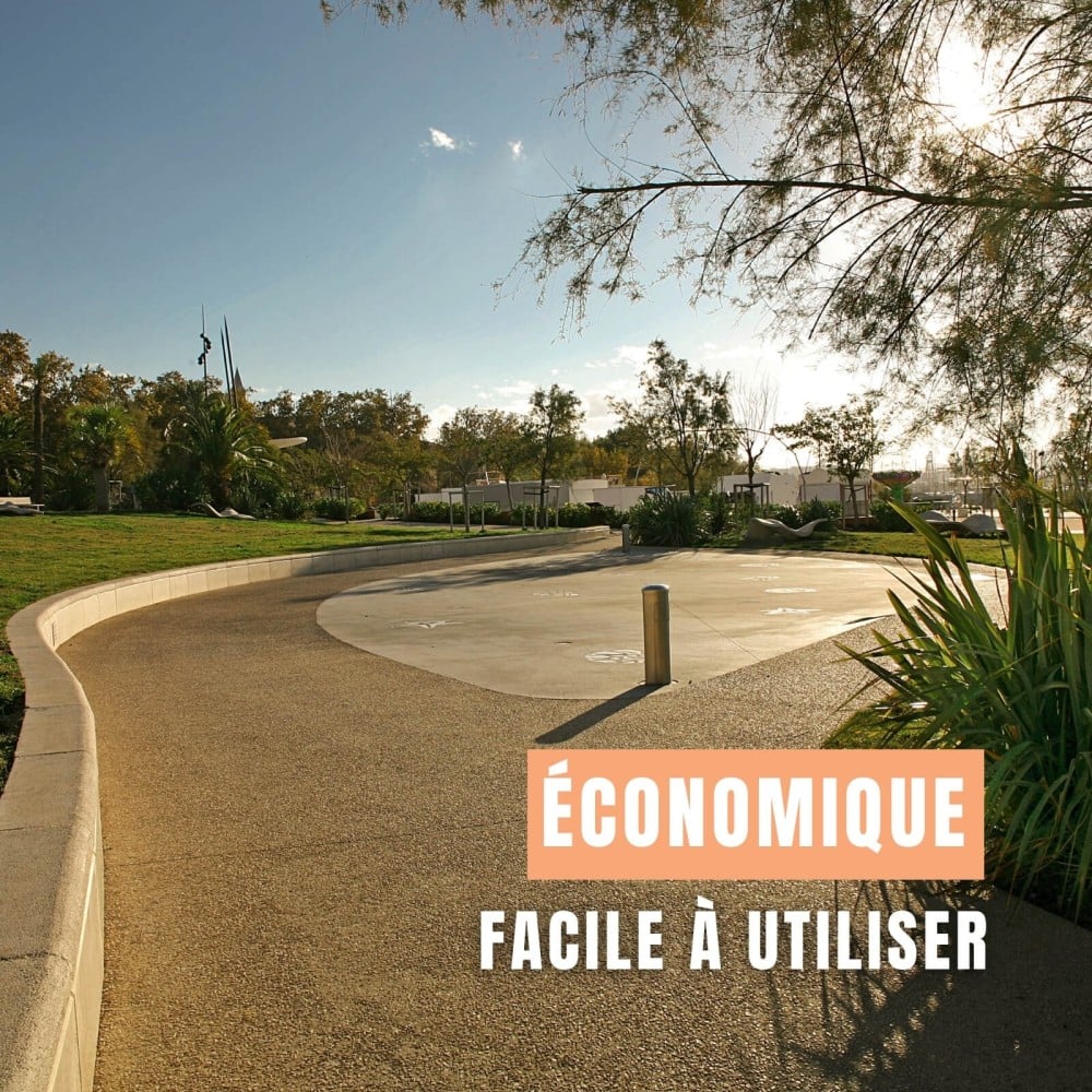 Désactivant de surface béton économique et facile à utiliser