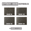 Disques abrasifs velcro perforés Ø150 mm - Différents grains