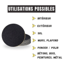 Disques abrasifs en carbure de silicium - Utilisations possibles